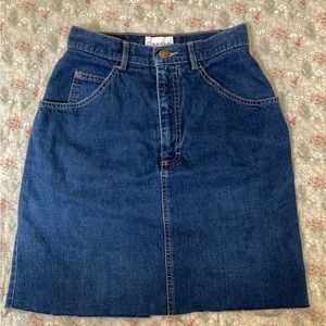 Calvin Klein Jean skirt.